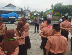 Kapolsek Kandat Beri Pembekalan di MAN 5, Edukasi Pengaturan Lalu Lintas dan TPTKP