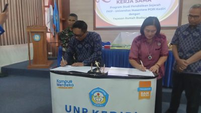 FKIP UNP Kediri dan Yayasan Rumah Budaya Kediri Jalin Kerja Sama Pelestarian Sejarah