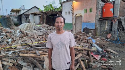 Rumah Warga Terdampak Proyek Tol Kediri-Tulungagung Dieksekusi, Warga Merana