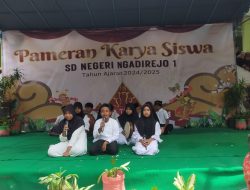 Pameran Karya Siswa SDN Ngadirejo 1 Kediri, Menanamkan Kearifan Lokal Sejak Dini