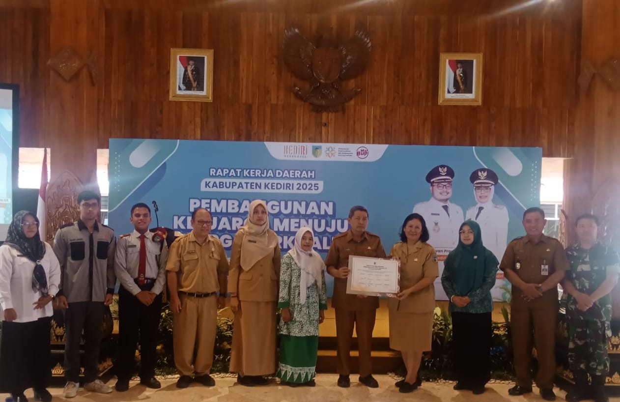 Kepala DP2KBP3A Kabupaten Kediri Ajak OPD Terkait Bersinergi dalam Upaya Mewujudkan Keluarga Berkualitas