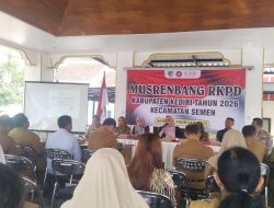 Musrenbang RKPD Kecamatan Semen Fokus pada Infrastruktur Desa yang Mendesak