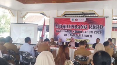 Musrenbang RKPD Kecamatan Semen Fokus pada Infrastruktur Desa yang Mendesak
