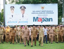 Pimpin Apel Perdana, Gus Qowim Ajak ASN Satukan Tekad Wujudkan Kota Kediri MAPAN