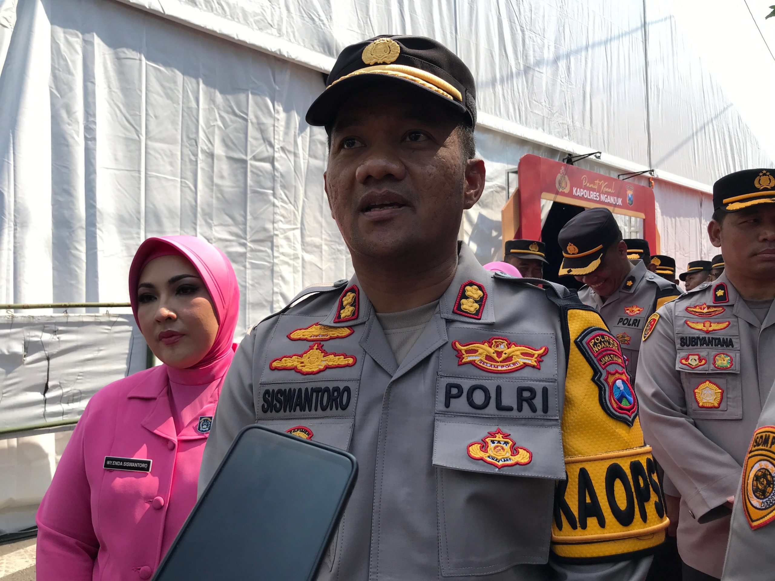 Polres Nganjuk Sediakan Layanan Titip Sepeda Motor Gratis bagi Pemudik Lebaran 2025