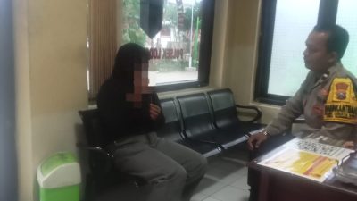 Perempuan Diamankan Usai Tepergok Menjambret Kalung Anak di Pasar Kademangan