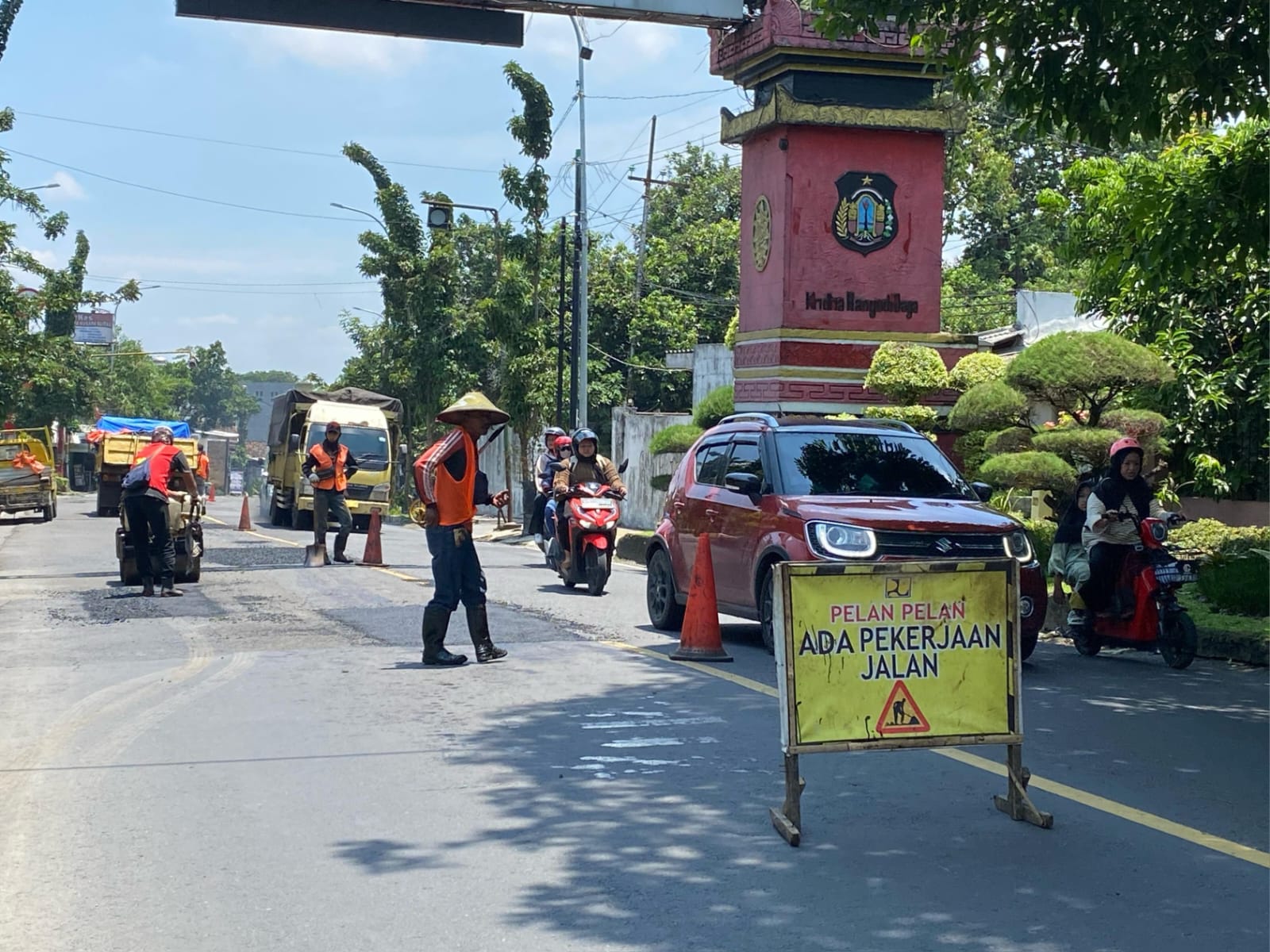 DPUPR Kota Blitar Gencarkan Perbaikan Jalan, Siapkan Rp 600 Juta untuk Kelancaran Pemudik