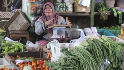 Harga Sayur-Mayur di Kediri Naik Turun Jelang Lebaran