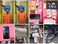 Polisi Ringkus Dua Pengedar Okerbaya di Pace, Puluhan Ribu Pil Double L Disita