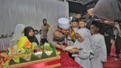 Kapolres Blitar Berbagi Kebahagiaan Ramadan, Gelar Buka Puasa dan Santunan Anak Yatim