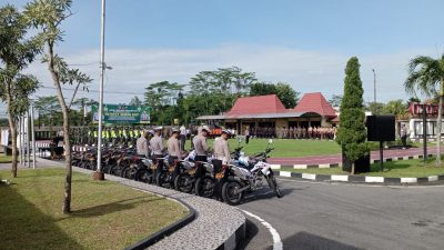 Layani Pemudik Lebaran, Polres Blitar Dirikan Delapan Pos Pantau di Jalur Nasional