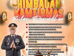 Kapolres Kediri Imbau Warga Jaga Ketertiban Selama Ramadhan,  Larang Konvoi Knalpot Brong dan Penggunaan Sound System Saat Sahur