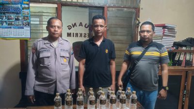 Jual Miras Ilegal Saat Tarawih, Warga Jombang Terjaring Razia Polisi