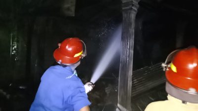 Kandang Sapi Milik Warga Kayen Kidul, Kediri, Terbakar, Kerugian Jutaan Rupiah