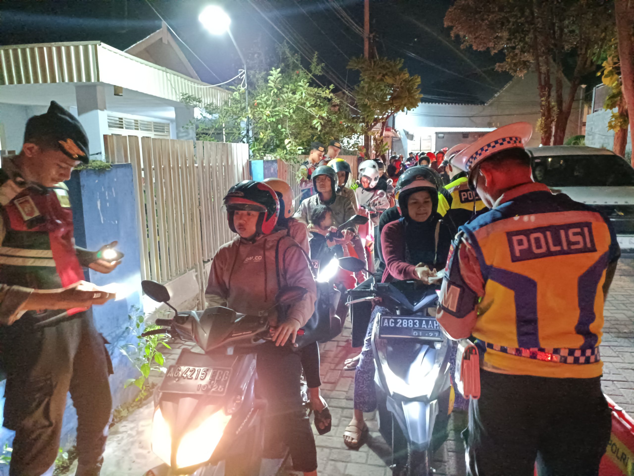 Ratusan Pengendara Terjaring Operasi Cipta Kondisi di Kota Kediri, Mayoritas Pelanggar Roda Dua