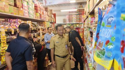 Pantau Harga Bahan Pokok Jelang Lebaran, TPID dan Satgas Pangan Sidak Pasar di Jombang