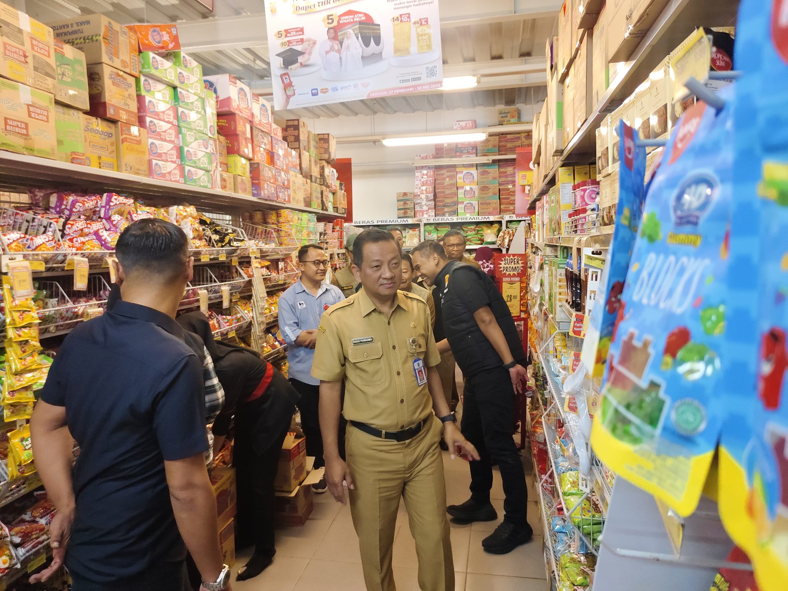 Pantau Harga Bahan Pokok Jelang Lebaran, TPID dan Satgas Pangan Sidak Pasar di Jombang