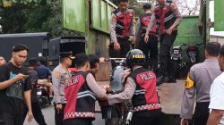 Polres Jombang Razia Balap Liar di Kawasan Makam Gus Dur, Puluhan Motor Disita