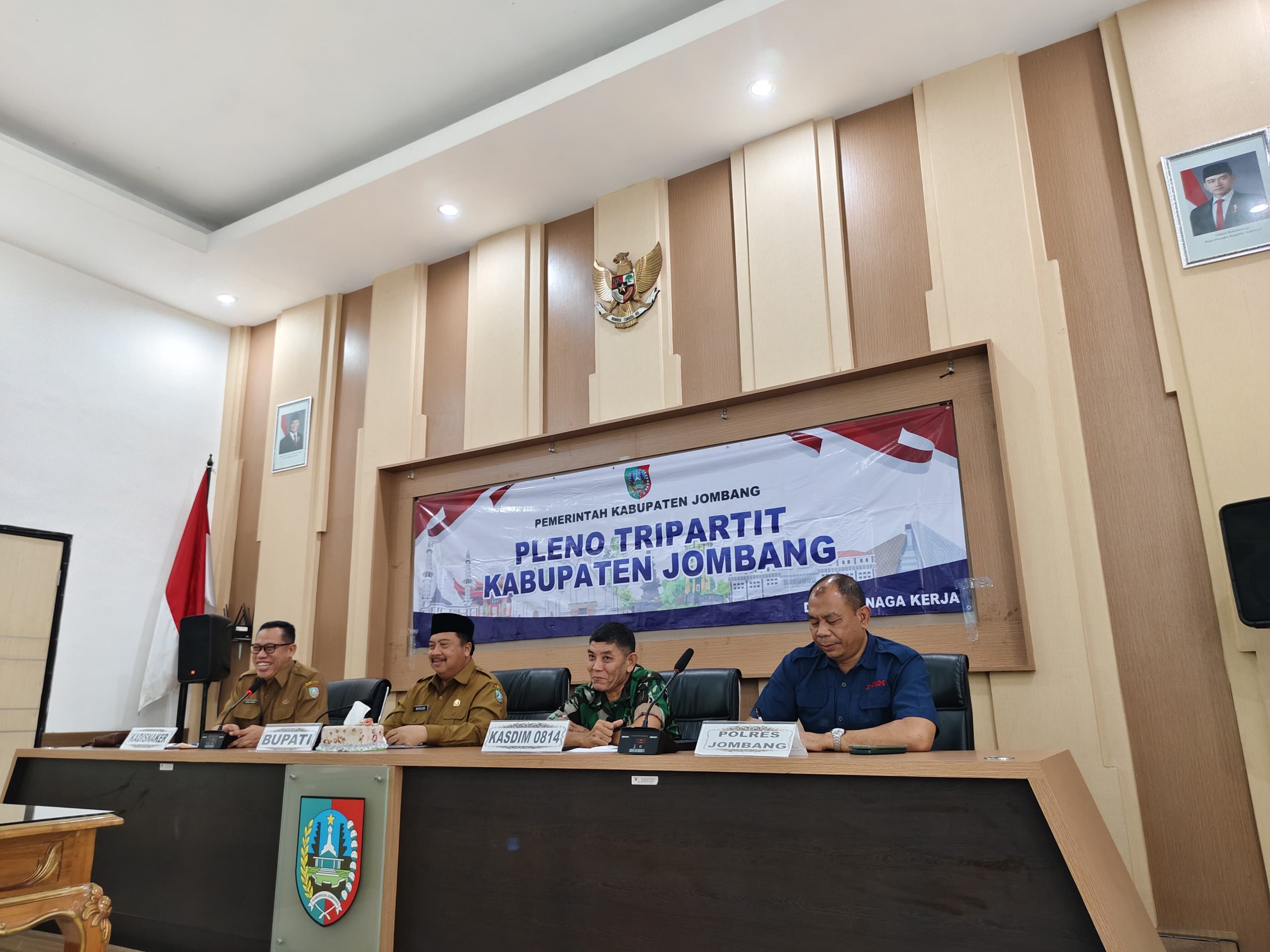 Pemkab Jombang Gelar Rapat Pleno Tripartit, Bahas Isu Ketenagakerjaan