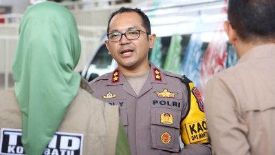 Polres Batu Uji Coba Shuttle Bus untuk Atasi Kemacetan saat Lebaran