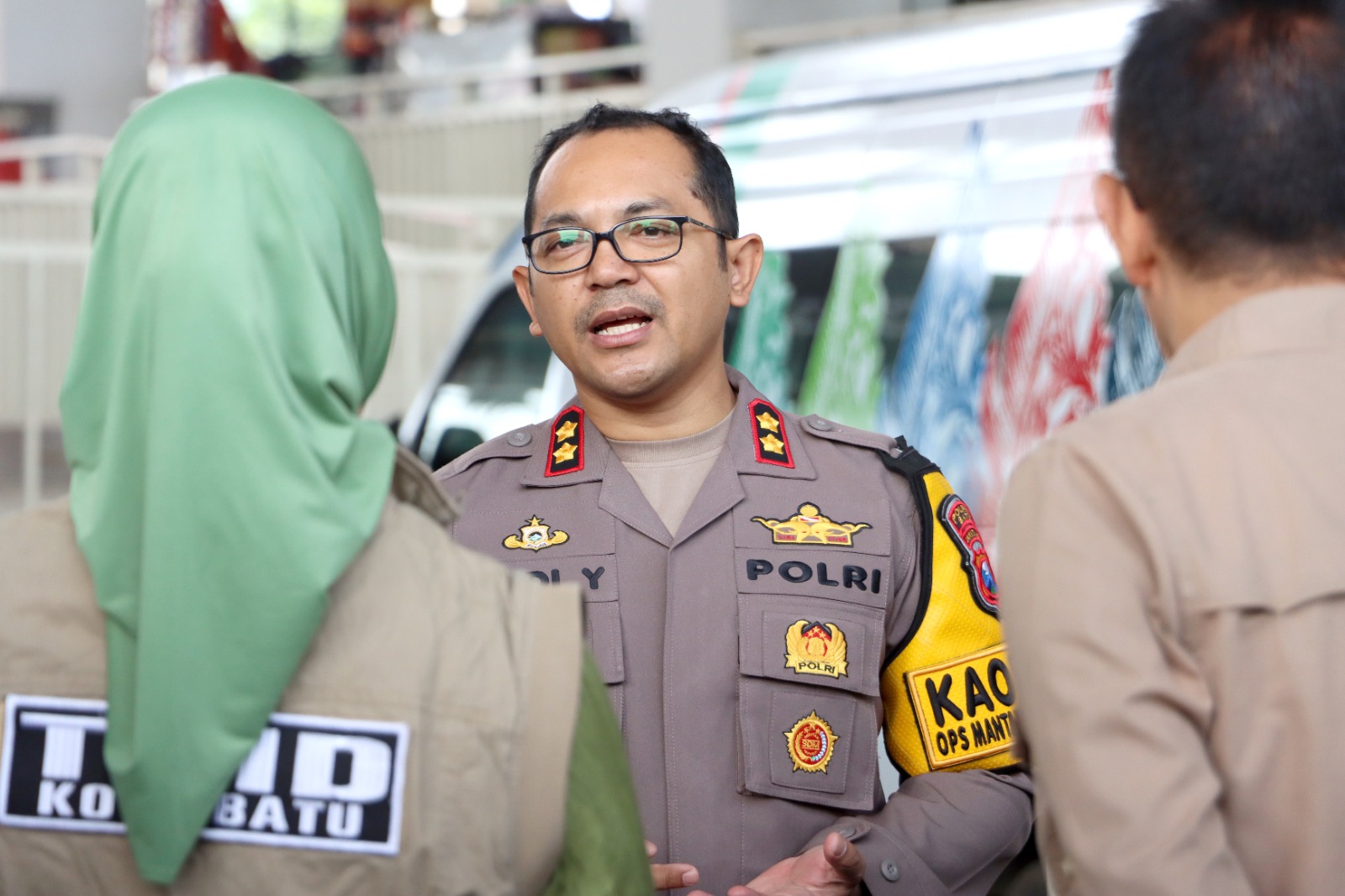 Polres Batu Uji Coba Shuttle Bus untuk Atasi Kemacetan saat Lebaran