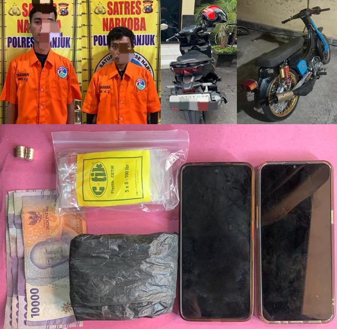 Empat Pengedar Narkoba di Nganjuk Diringkus dalam Satu Malam, Tiga Lainnya Masih Buron