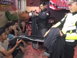 Belasan Remaja di Ponorogo Diamankan Polisi, Diduga Terlibat Perang Sarung