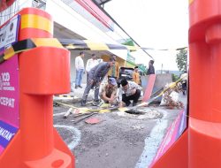 Jelang Lebaran, Pemkot Batu Percepat Perbaikan Jembatan Suropati  