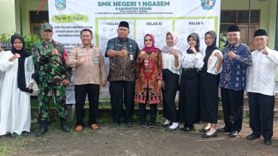 Pelajar Kabupaten Kediri Berikrar Wujudkan Generasi Berkarakter dan Bebas Narkoba