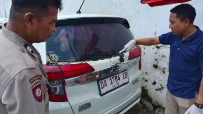 Brutal! Mobil Warga Lawang Ditembaki, Proyektil Peluru Ditemukan di TKP