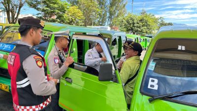 Inspeksi Mendadak di Terminal Kota Batu, 17 Angkot Tak Penuhi Standar Keselamatan