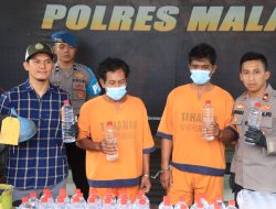Produksi Miras Ilegal di Malang Terbongkar, Polisi Sita 260 Liter Trobas