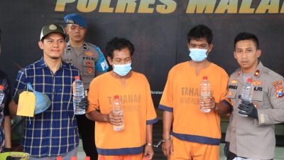 Produksi Miras Ilegal di Malang Terbongkar, Polisi Sita 260 Liter Trobas
