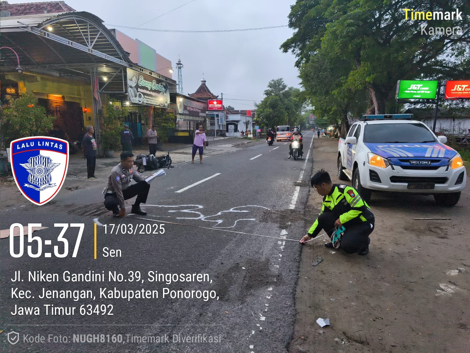 Dua Remaja Tewas dalam Kecelakaan Adu Banteng di Ponorogo