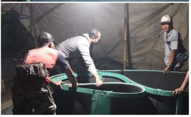 Polsek Ngronggot Bongkar Arena Judi Sabung Ayam di Pekarangan Kosong