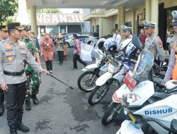 Operasi Ketupat Semeru 2025 Dimulai, Polres Nganjuk Gelar Apel Pasukan
