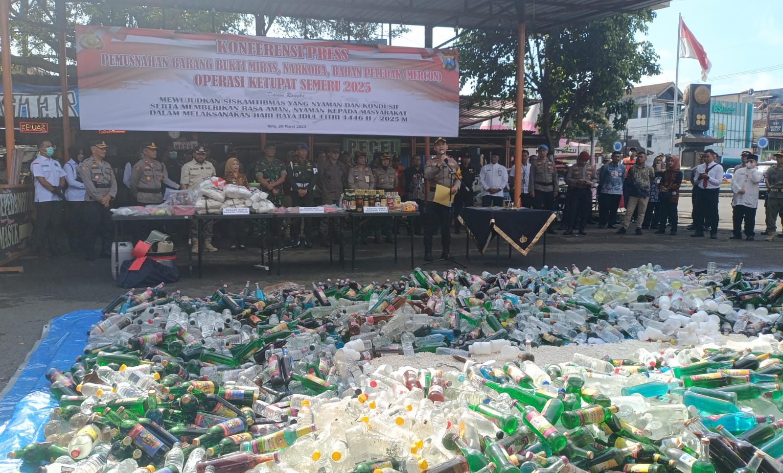 Operasi Pekat Semeru 2025, Polres Batu Ungkap 17 Kasus Kejahatan