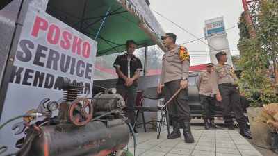 Polres Blitar Sediakan Layanan Titip Kendaraan untuk Pemudik di Seluruh Polsek