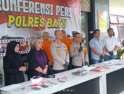 Dua Tersangka Kasus Pemerasan di Kota Batu Ditangkap, Polisi Amankan Uang dan Barang Bukti