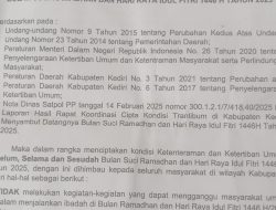 Pemkab Kediri Imbau Warga Tidak Menyalakan Petasan Saat Ramadan, Ini Infonya