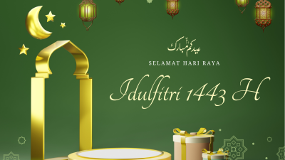 GRATIS! 40 Twibbon Idul Fitri 2025, Semarakkan Hari Suci Penuh Suka Cita