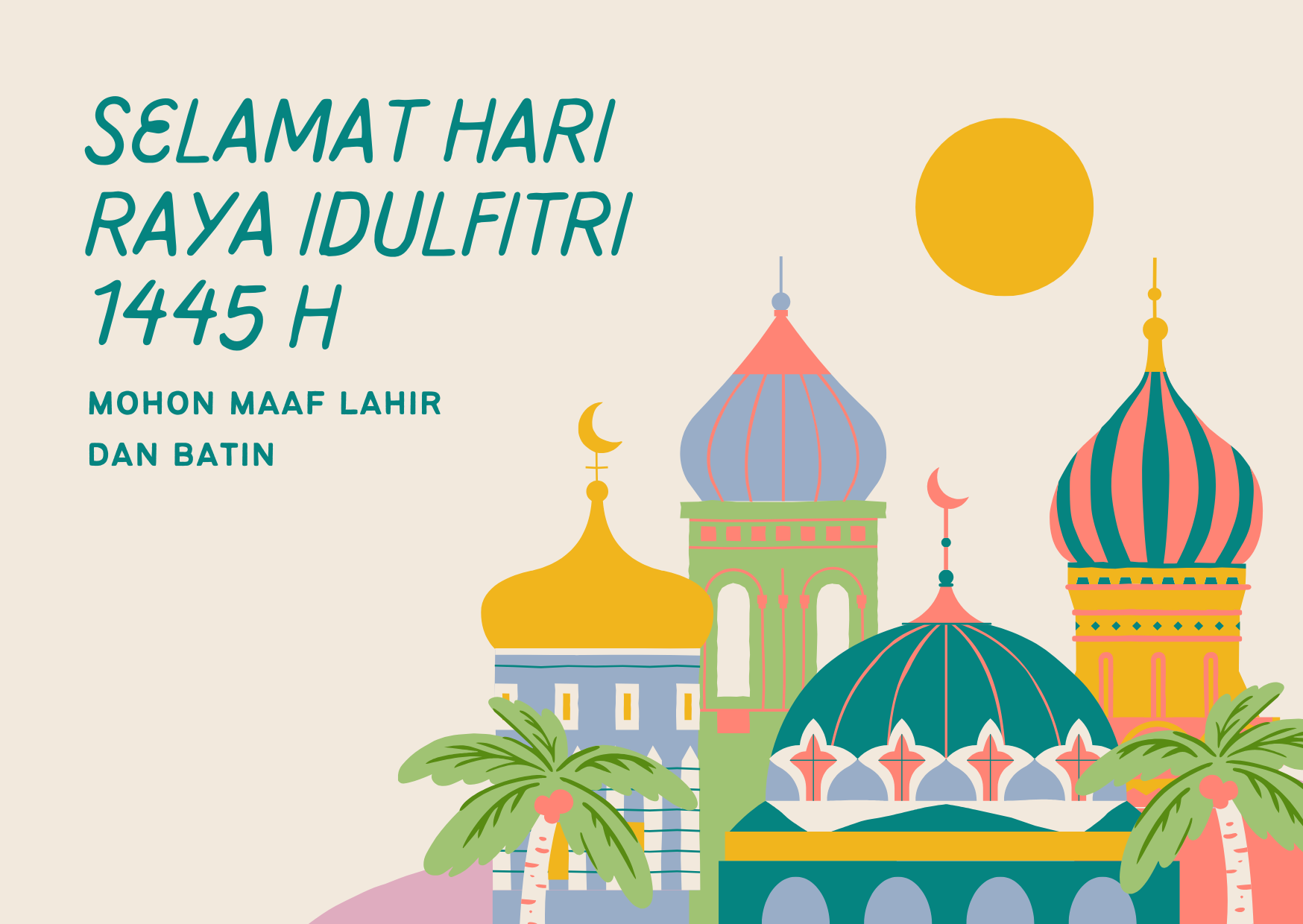 30 Inspirasi Ucapan Selamat Lebaran yang Sederhana dan Penuh Makna, Penerima Pasti Terharu!
