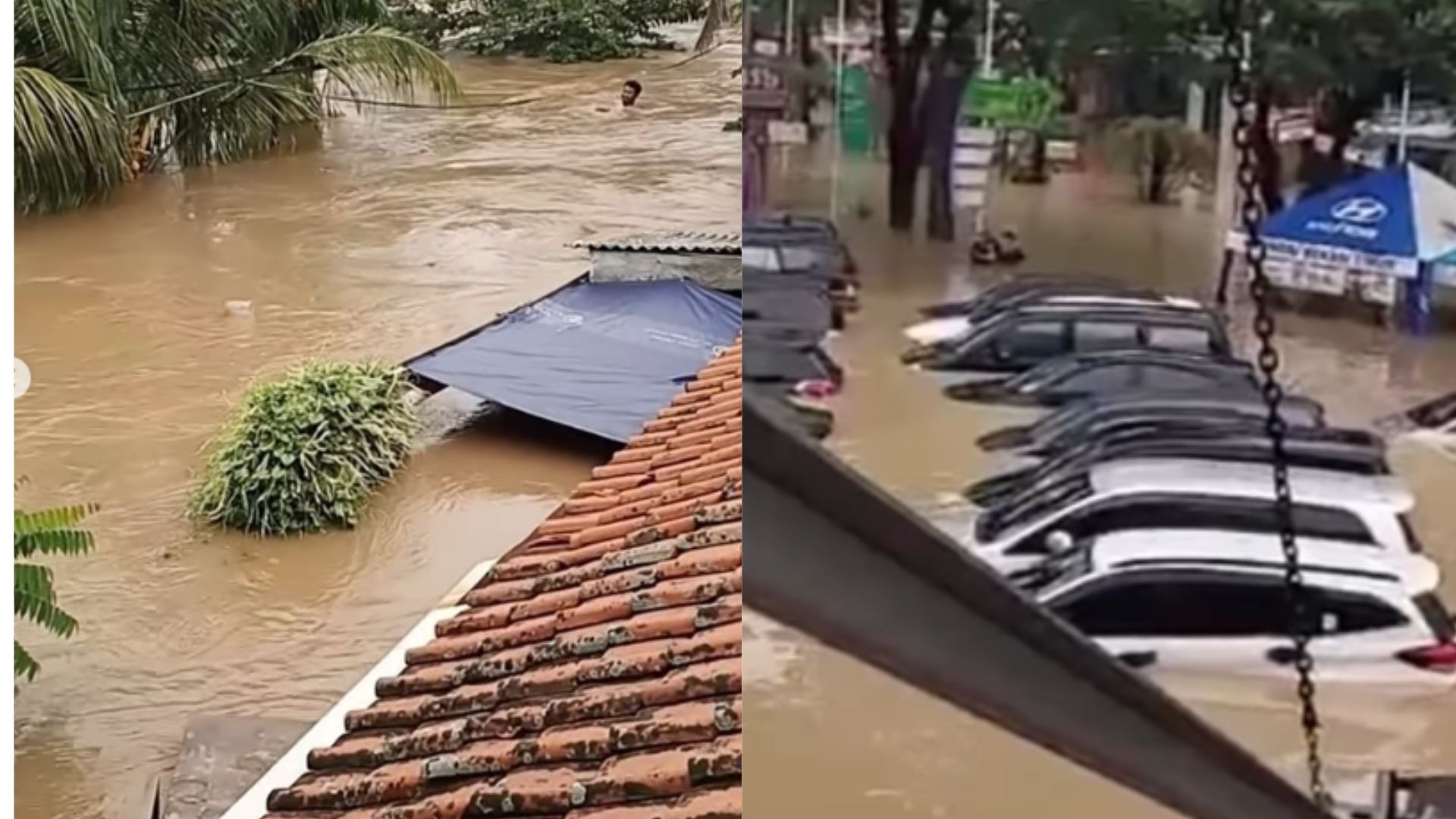 Ekstremnya Banjir Bogor Hampir Menutupi Genteng Rumah, Kenapa Makin Parah? 