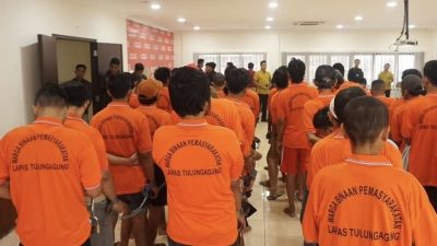 Lapas Tulungagung Terima 40 Narapidana Pindahan dari Rutan Surabaya!