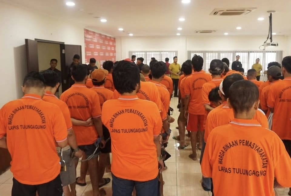 Lapas Tulungagung Terima 40 Narapidana Pindahan dari Rutan Surabaya!