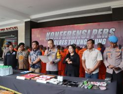 Polres Tulungagung Ungkap 16 Kasus Narkoba dan Miras dalam Operasi Pekat Semeru 2025