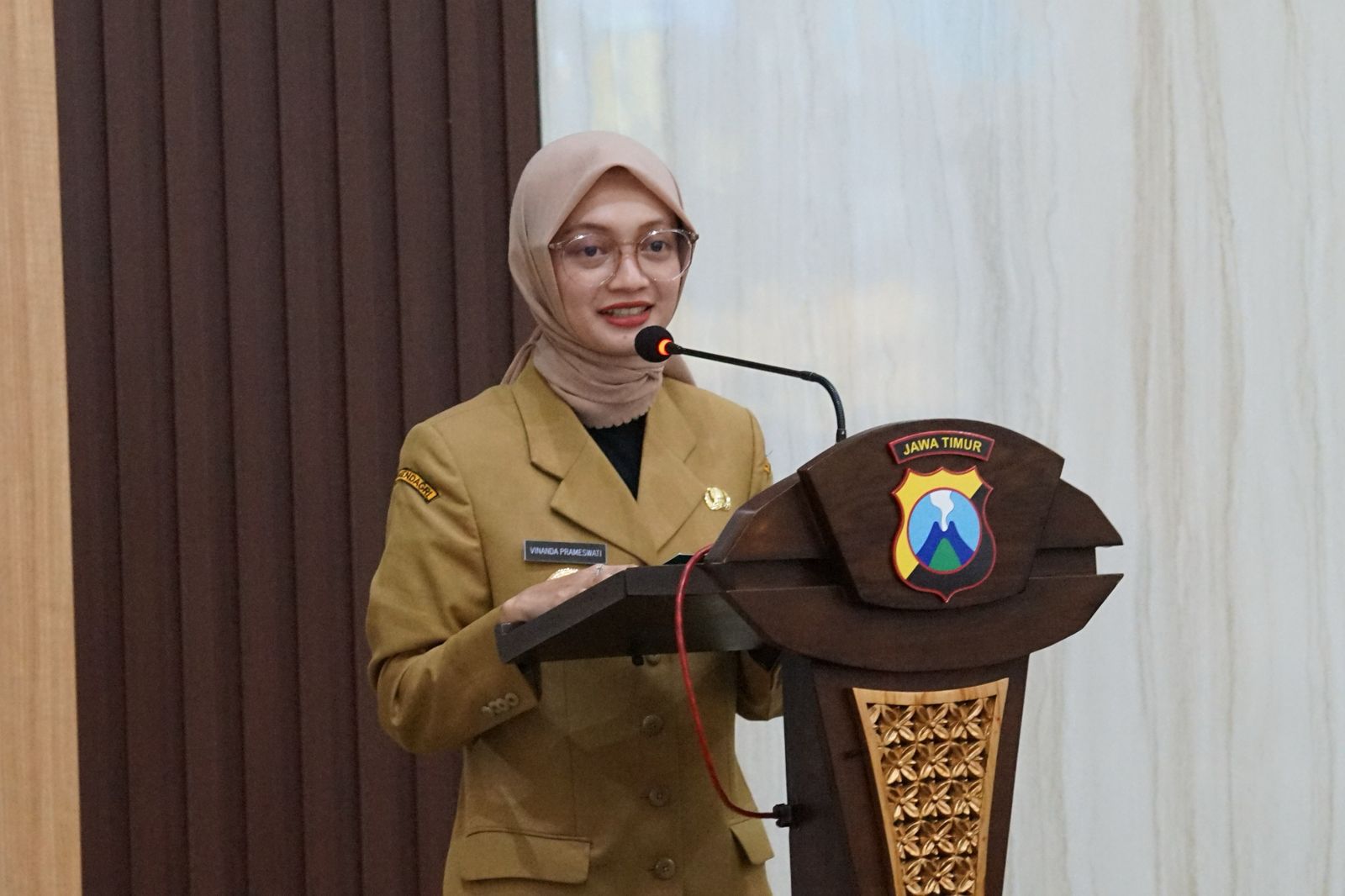 Wali Kota Kediri Mbak Vinanda Beri Arahan Kesiapan Hadapi Mudik Hari Raya Idulfitri Dalam Rakor Lintas Sektoral Operasi Ketupat Semeru 2025