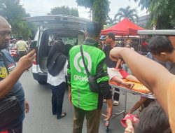 Fortuner Tabrak Tiga Motor di Jl. Jaksa Agung Suprapto, Kota Kediri, Ibu dan Anak Luka Serius