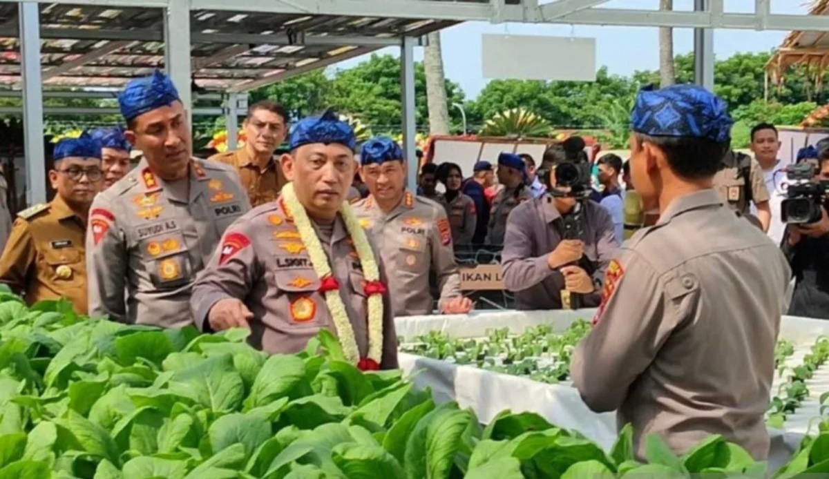 Kapolri Resmikan Balai Poliran di Serang, Solusi Atasi Pengangguran