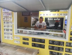 Menjelang Lebaran, Permintaan Jasa Pembuatan Plat Nomor Baru Melonjak